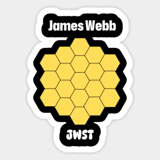 The James Webb Space Telescope Sticker